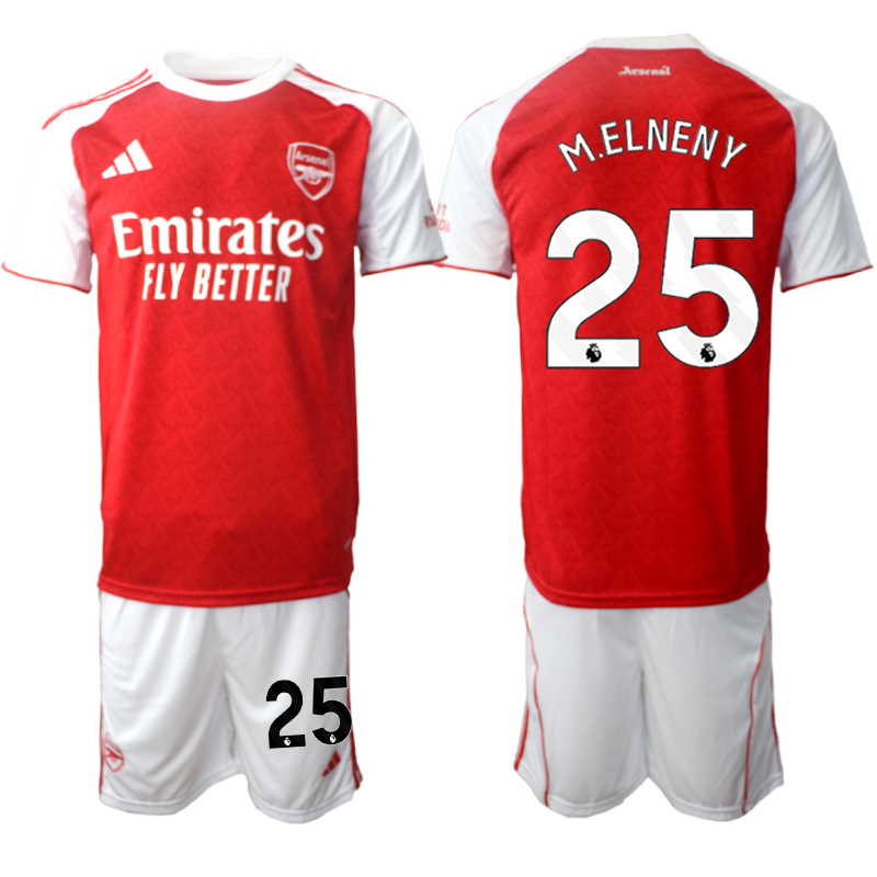 Men 2025-2026 Club Arsenal home red #25 Soccer Jersey 01->arsenal jersey->Soccer Club Jersey